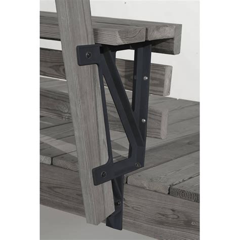 metal bracket for armless bench|Amazon.com: Deck Bench Brackets.